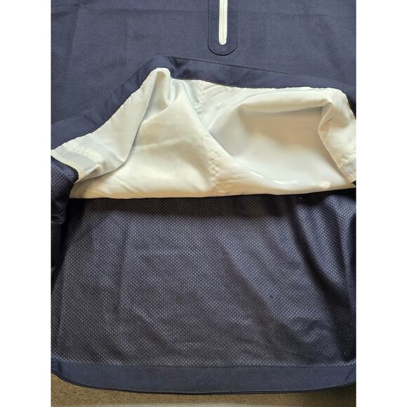 Footjoy Hydrolite Men XL Golf Rain Wind Shirt Navy Blue Gray Michelob Ultra Logo - Picture 7 of 8